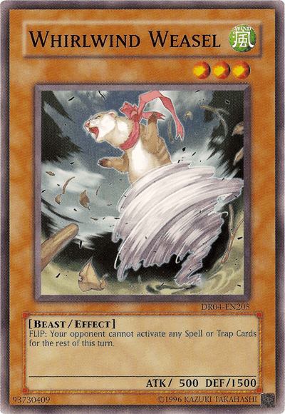 Whirlwind Weasel [DR04-EN205] Common - Doe's Cards