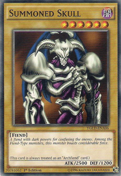 Summoned Skull [YGLD-ENA06] Common - Doe's Cards