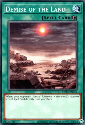 Demise of the Land [OP14-EN019] Common - Doe's Cards