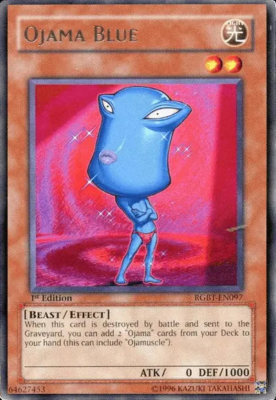 Ojama Blue [RGBT-EN097] Rare - Doe's Cards