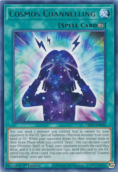 Cosmos Channelling [LED7-EN036] Rare - Doe's Cards