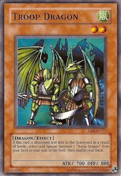 Troop Dragon [DB2-EN157] Common - Doe's Cards