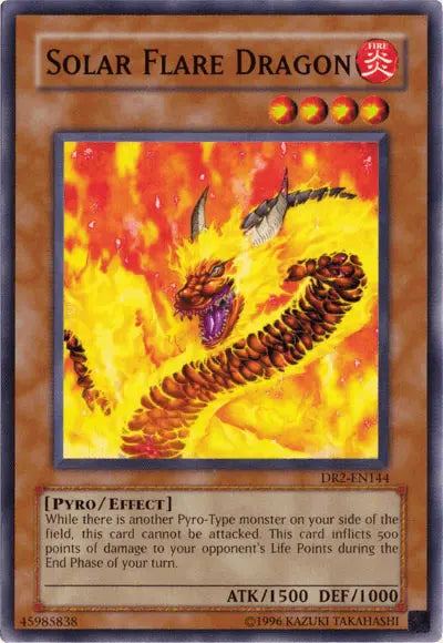 Solar Flare Dragon [DR2-EN144] Common - Doe's Cards