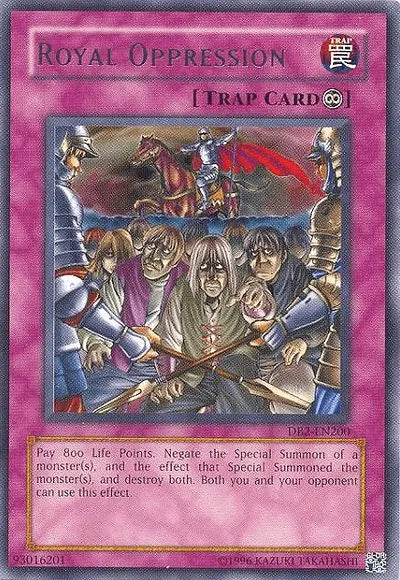 Royal Oppression [DB2-EN200] Rare - Doe's Cards
