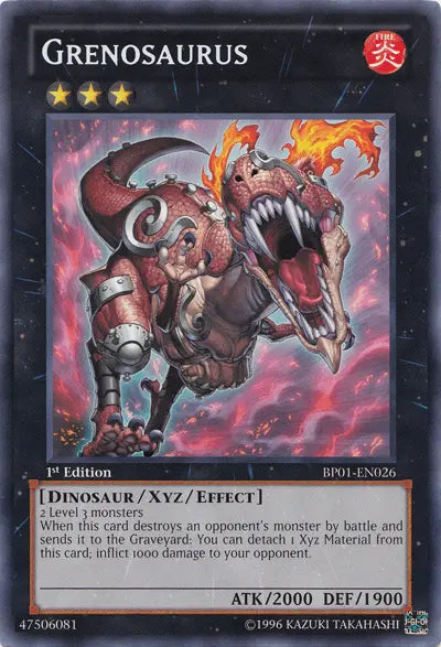 Grenosaurus [BP01-EN026] Rare - Doe's Cards