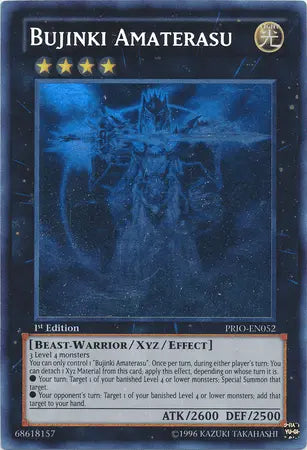 Bujinki Amaterasu (Ghost) [PRIO-EN052] Ghost Rare - Doe's Cards