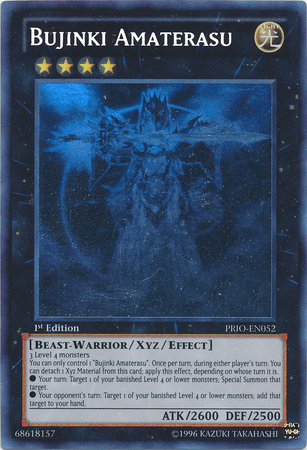 Bujinki Amaterasu (Ghost) [PRIO-EN052] Ghost Rare - Doe's Cards