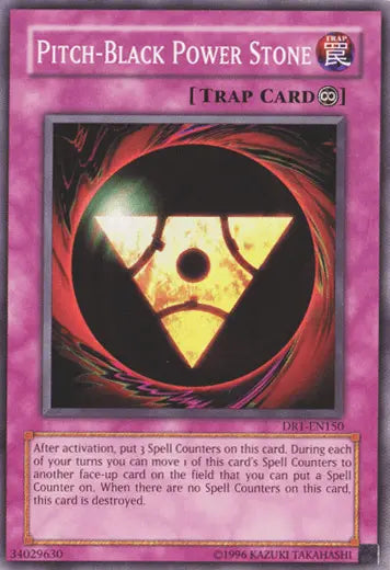 Pitch-Black Power Stone [DR1-EN150] Common - Doe's Cards