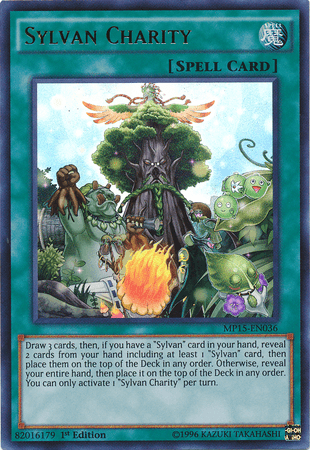 Sylvan Charity [MP15-EN036] Ultra Rare - Doe's Cards