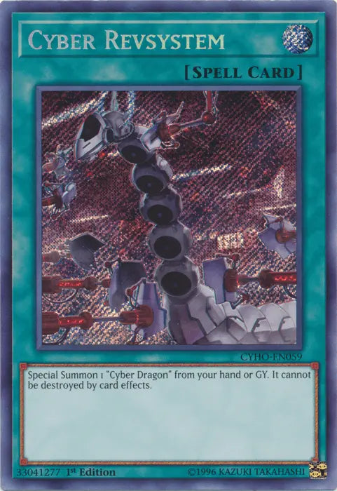 Cyber Revsystem [CYHO-EN059] Secret Rare - Doe's Cards