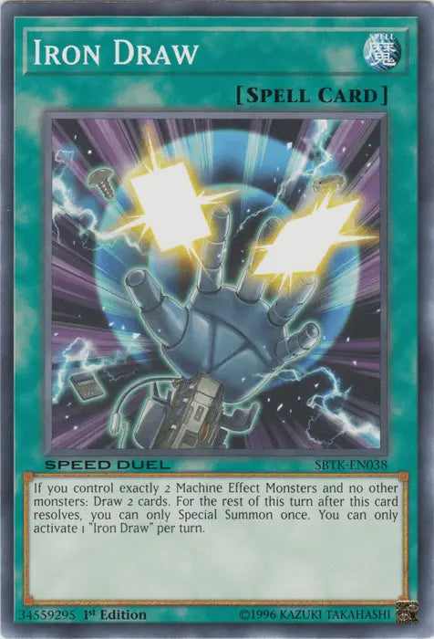 Iron Draw [SBTK-EN038] Common - Doe's Cards