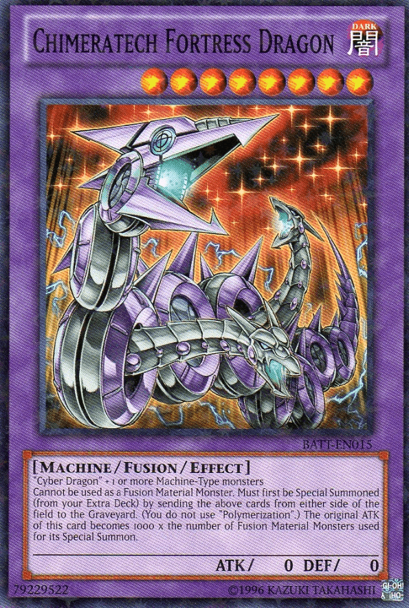 Chimeratech Fortress Dragon [BATT-EN015] Starfoil Rare - Doe's Cards