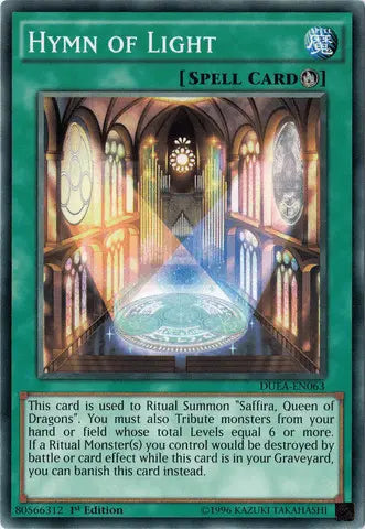 Hymn of Light [DUEA-EN063] Common - Doe's Cards