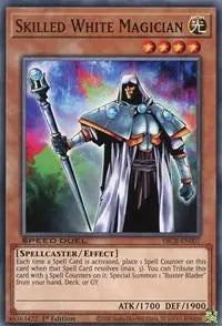 Skilled White Magician [SBCB-EN007] Common - Doe's Cards