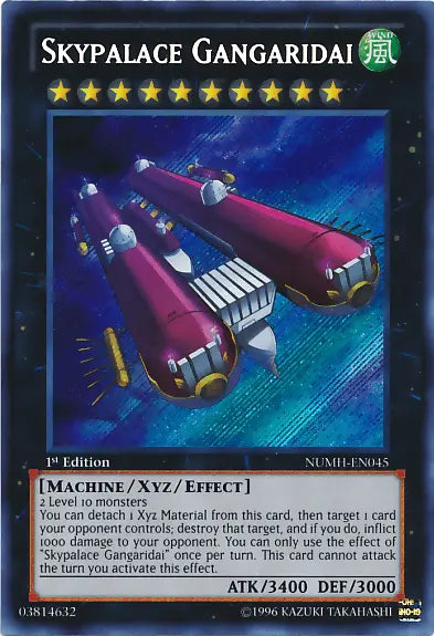 Skypalace Gangaridai [NUMH-EN045] Secret Rare - Doe's Cards