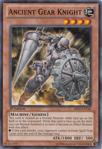 Ancient Gear Knight [BP01-EN146] Common - Doe's Cards