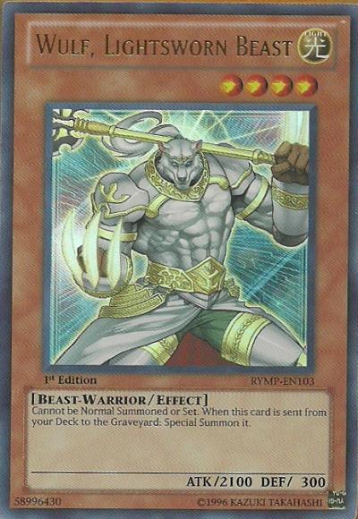 Wulf, Lightsworn Beast [RYMP-EN103] Ultra Rare - Doe's Cards