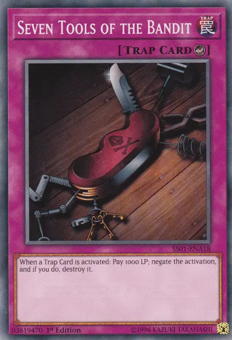 Seven Tools of the Bandit [SS01-ENA18] Common - Doe's Cards