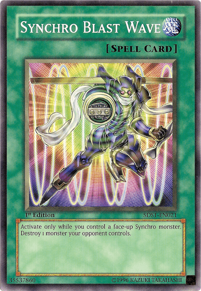 Synchro Blast Wave [5DS1-EN021] Common - Doe's Cards