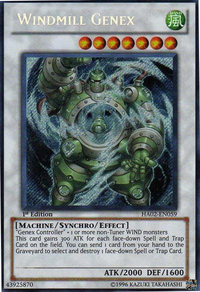 Windmill Genex [HA02-EN059] Secret Rare - Doe's Cards