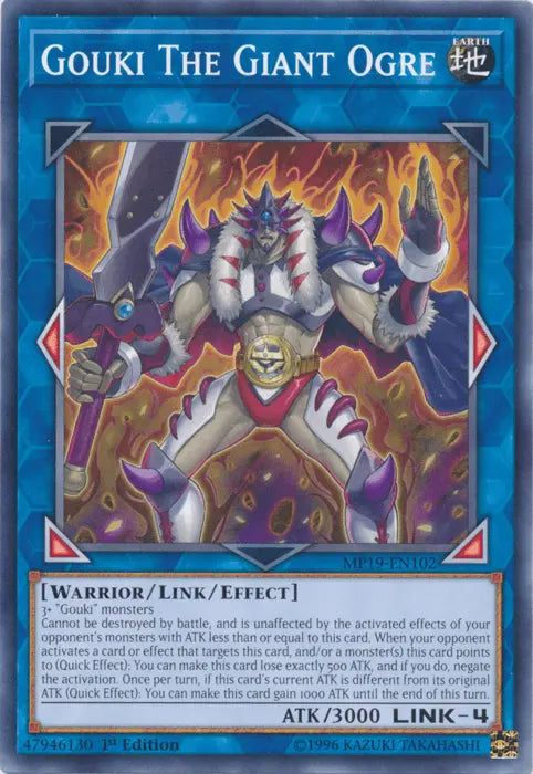 Gouki The Giant Ogre [MP19-EN102] Common - Doe's Cards