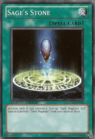 Sage's Stone [GLD4-EN038] Common - Doe's Cards