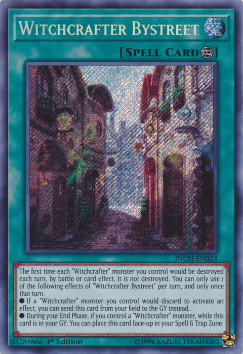 Witchcrafter Bystreet [INCH-EN024] Secret Rare - Doe's Cards