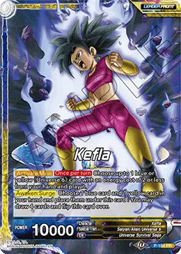 Kefla // Kefla, Surge of Ferocity (Gold Stamped) (P-184) [Mythic Booster] - Doe's Cards