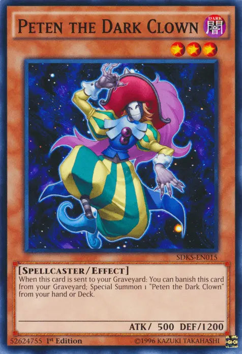 Peten the Dark Clown [SDKS-EN015] Common - Doe's Cards