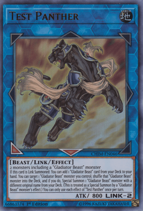 Test Panther [CHIM-EN046] Ultra Rare - Doe's Cards