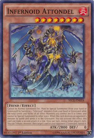 Infernoid Attondel [SECE-EN018] Common - Doe's Cards