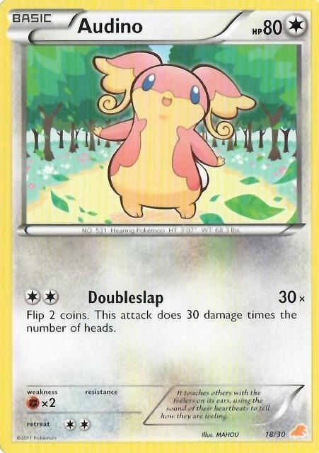 Audino (18/30) [Black & White: Trainer Kit] - Doe's Cards