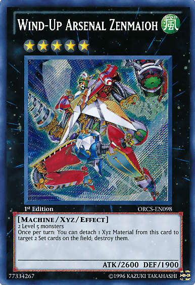 Wind-Up Arsenal Zenmaioh [ORCS-EN098] Secret Rare - Doe's Cards