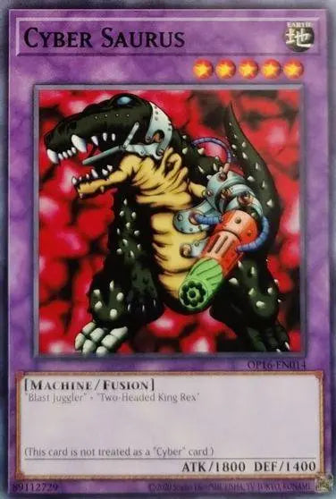 Cyber Saurus [OP16-EN014] Common - Doe's Cards