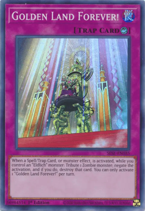 Golden Land Forever! [SESL-EN035] Super Rare - Doe's Cards