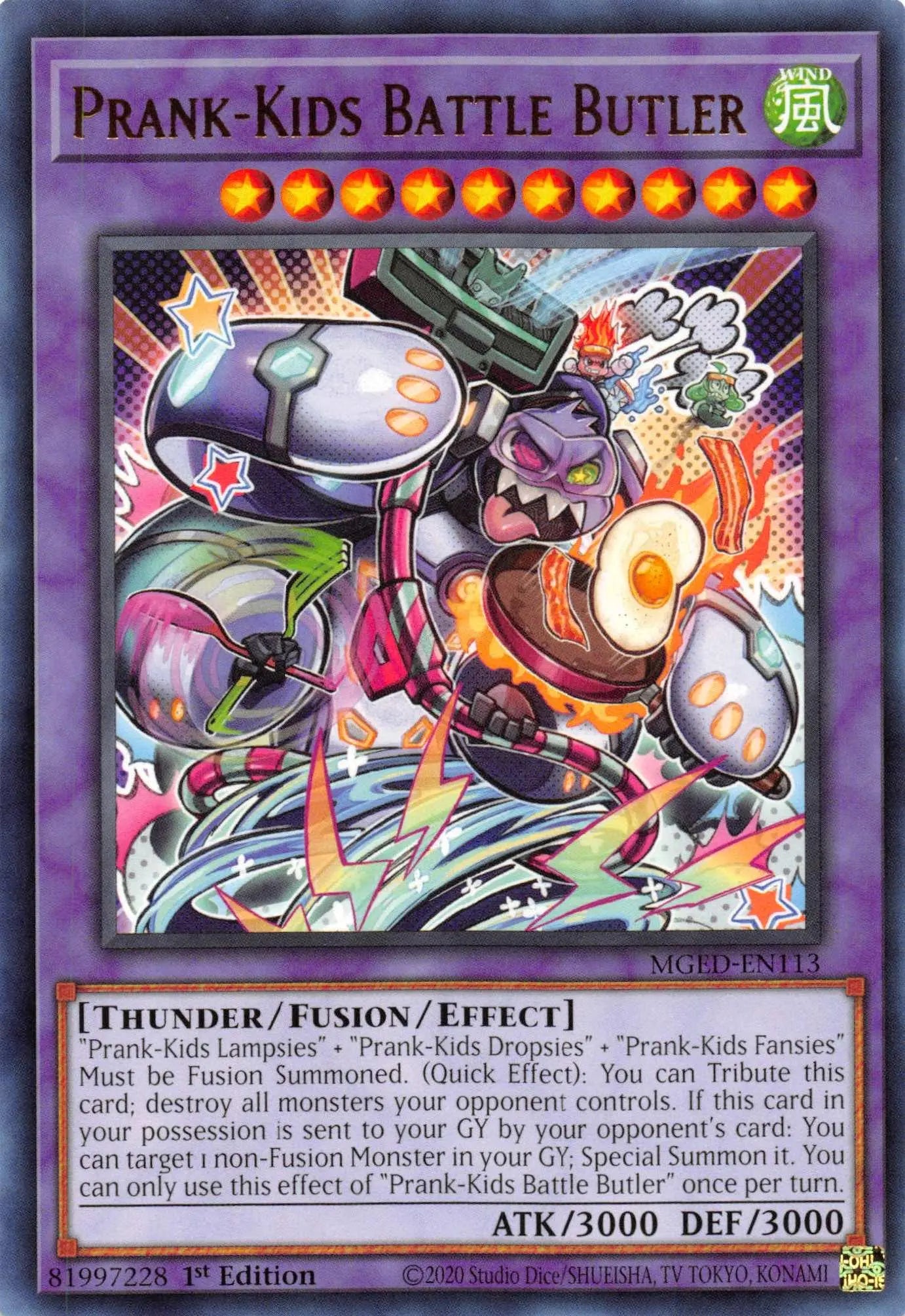 Prank-Kids Battle Butler [MGED-EN113] Rare - Doe's Cards