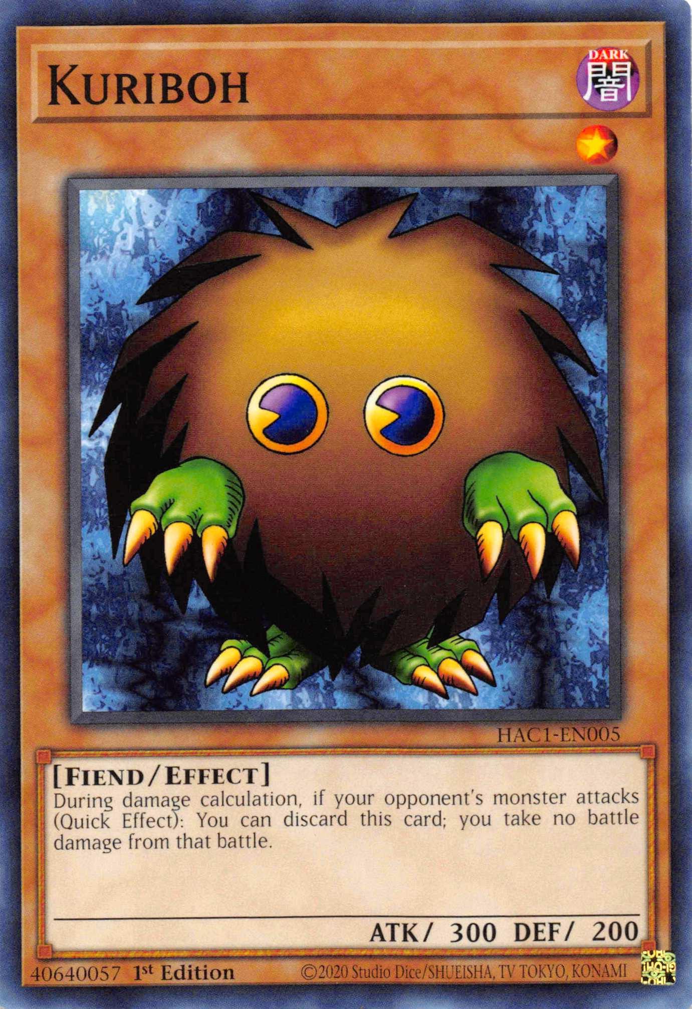 Kuriboh [HAC1-EN005] Common - Doe's Cards