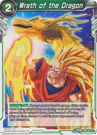 Wrath of the Dragon (DB3-075) [Giant Force] - Doe's Cards