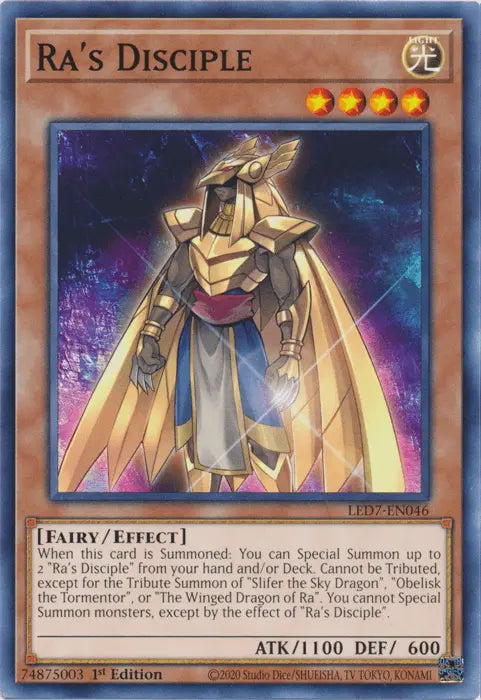 Ra's Disciple [LED7-EN046] Common - Doe's Cards