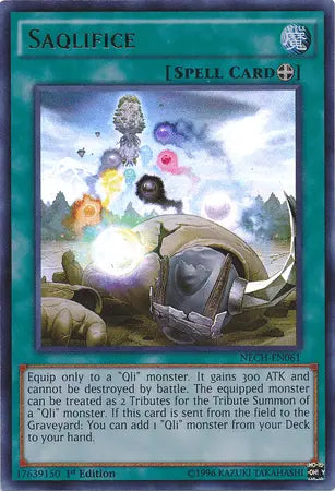 Saqlifice [NECH-EN061] Ultra Rare - Doe's Cards