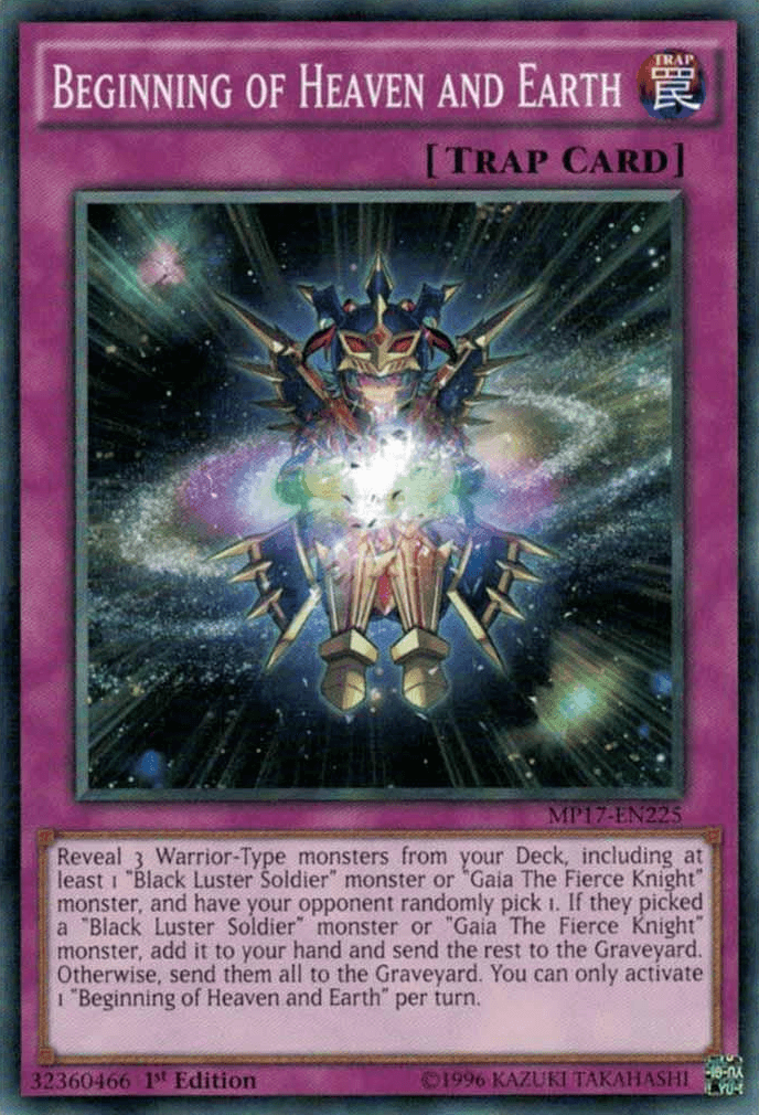 Beginning of Heaven and Earth [MP17-EN225] Common - Doe's Cards