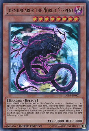 Jormungardr the Nordic Serpent [LC05-EN001] Ultra Rare - Doe's Cards