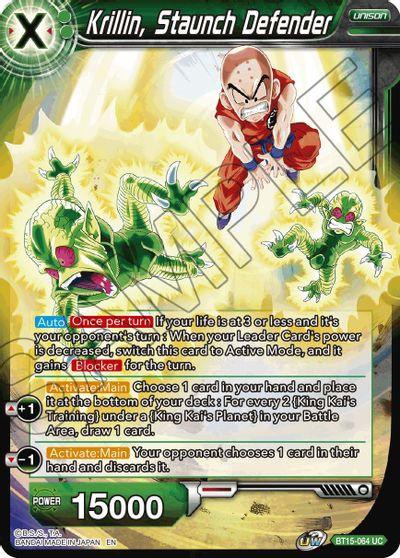 Krillin, Staunch Defender (BT15-064) [Saiyan Showdown] - Doe's Cards