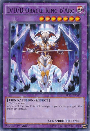 D/D/D Oracle King d'Arc [SP17-EN040] Starfoil Rare - Doe's Cards