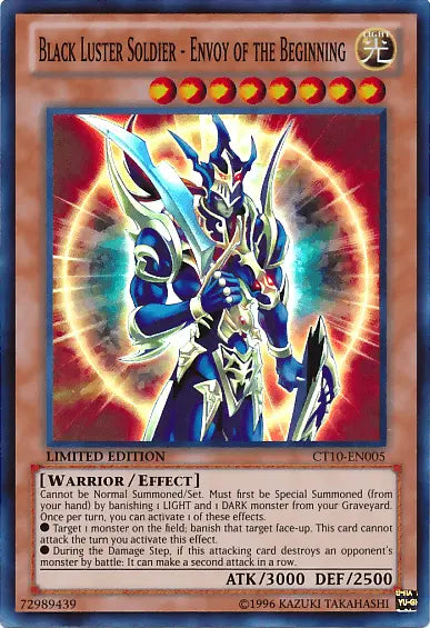 Black Luster Soldier - Envoy of the Beginning [CT10-EN005] Super Rare - Doe's Cards