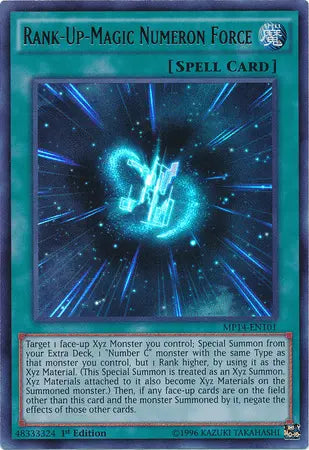 Rank-Up-Magic Numeron Force [MP14-EN101] Ultra Rare - Doe's Cards