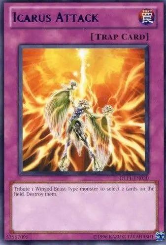 Icarus Attack (Purple) [DL11-EN020] Rare - Doe's Cards