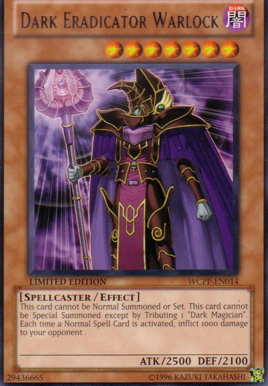 Dark Eradicator Warlock [WCPP-EN014] Rare - Doe's Cards