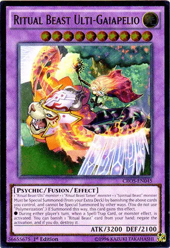 Ritual Beast Ulti-Gaiapelio (UTR) [CROS-EN045] Ultimate Rare - Doe's Cards
