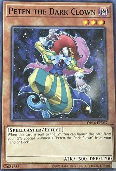 Peten the Dark Clown [OP16-EN017] Common - Doe's Cards